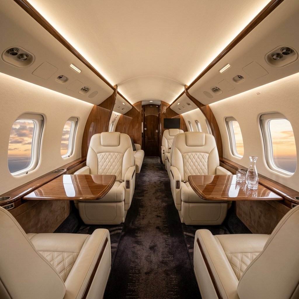 Oikoshreem Airlines - Premium Cabin Experience